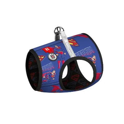 Шлея для собак м'яка «Сила Супермена», XS2 WAUDOG Clothes Soft Harness Superman Power