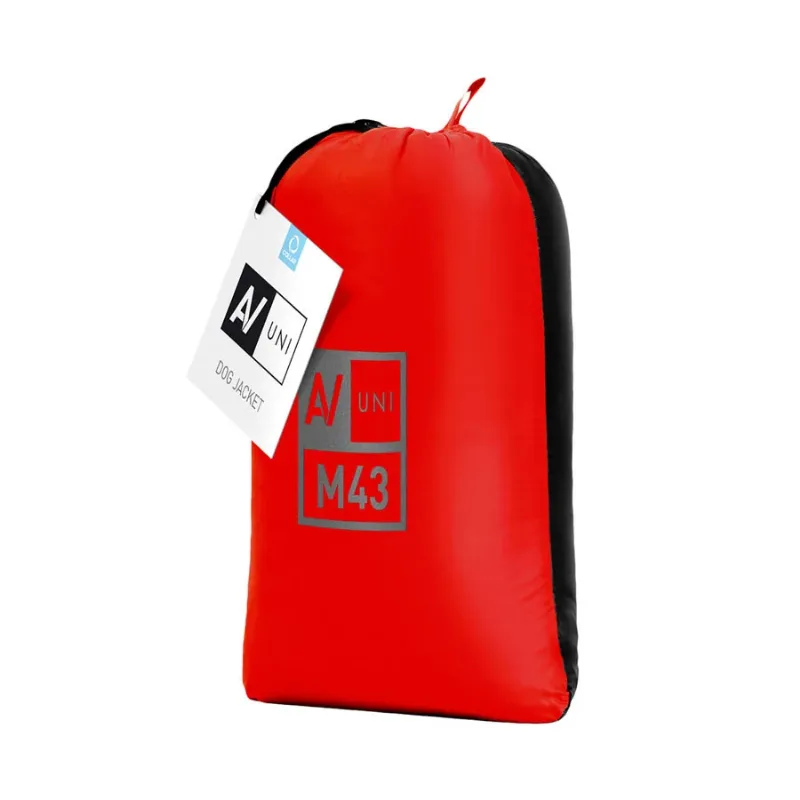 Курточка двусторонняя, M43, красно-черная AiryVest UNI Dog Jacket
