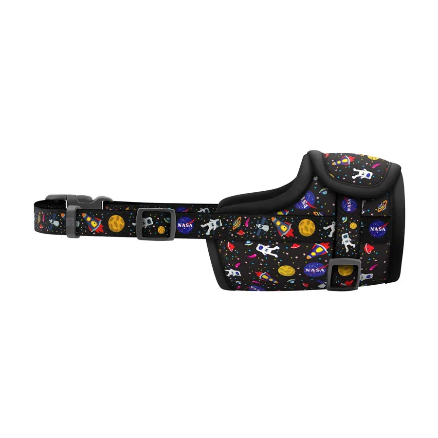 Намордник для собак, О 19-26 см «NASA», №2 WAUDOG Nylon Muzzle NASA