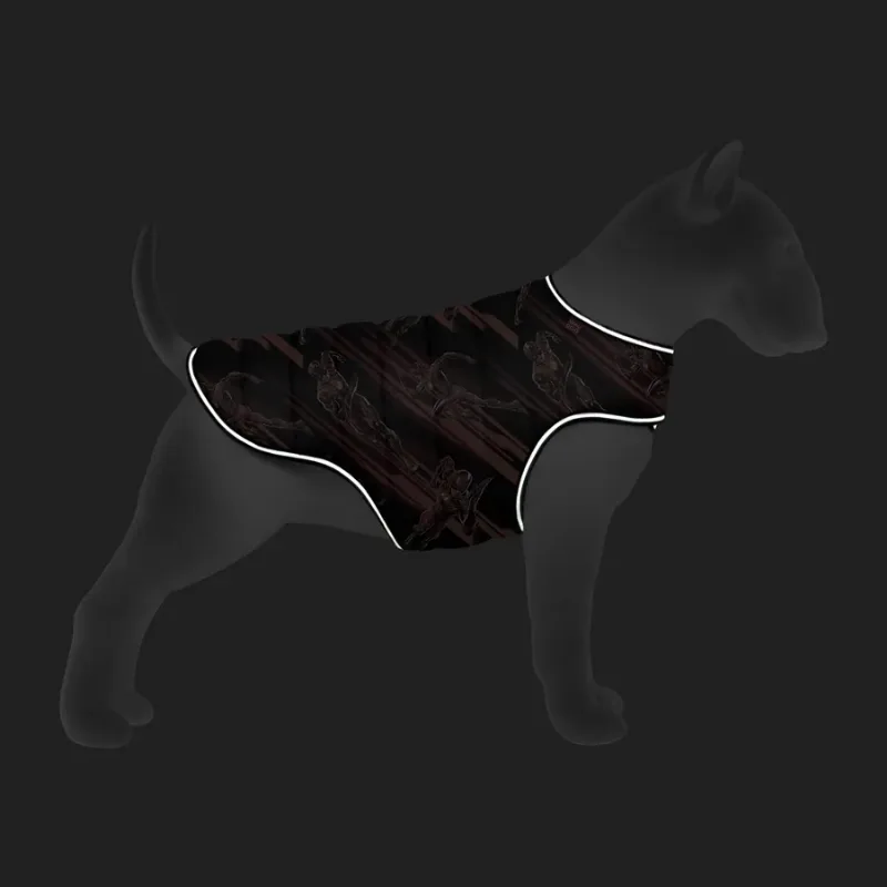 Курточка-накидка для собак «Скорость Флэша», S WAUDOG Clothes Dog Cape Jacket Flash Speed
