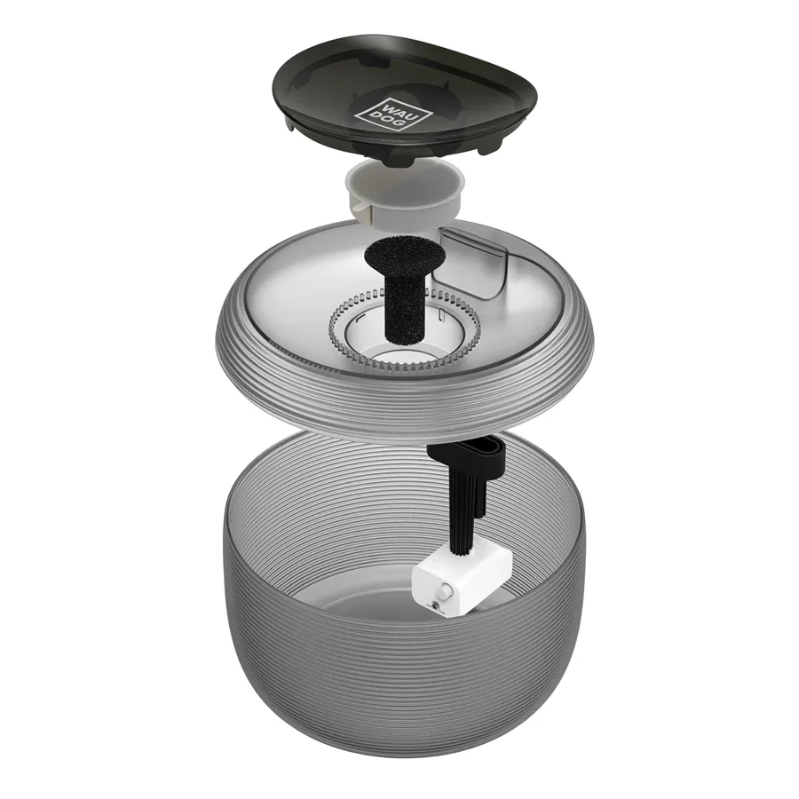 Фонтан-поїлка для собак і котів автоматичний з підсвіткою, 2,5 л WAUDOG Device Drinking Fountain