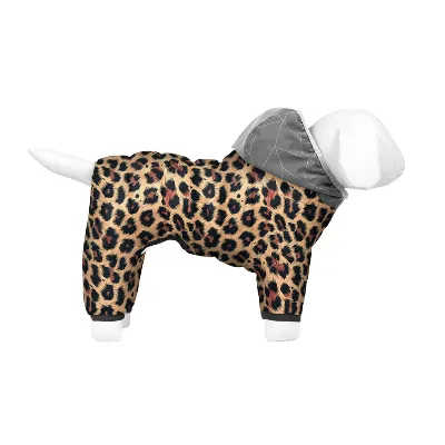 Комбинезон для собак «Леопард», S32 WAUDOG Clothes Dog Jumpsuit Leopard