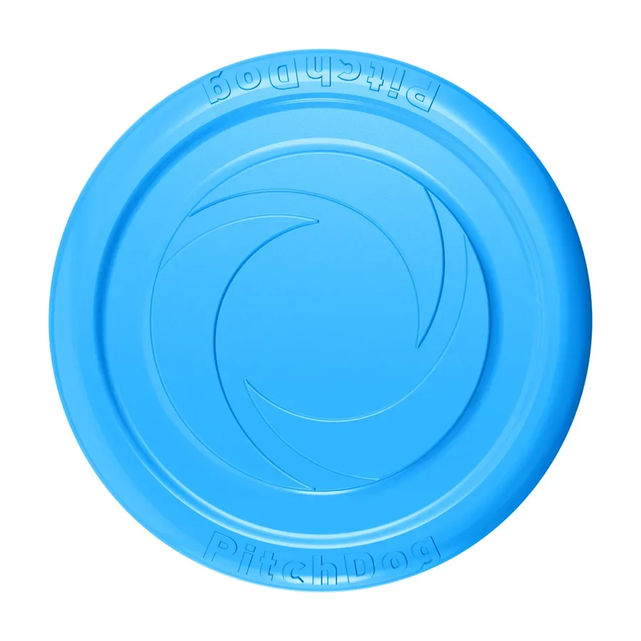 Ігрова тарілка для апортировки, блакитний PitchDog Flying Disc