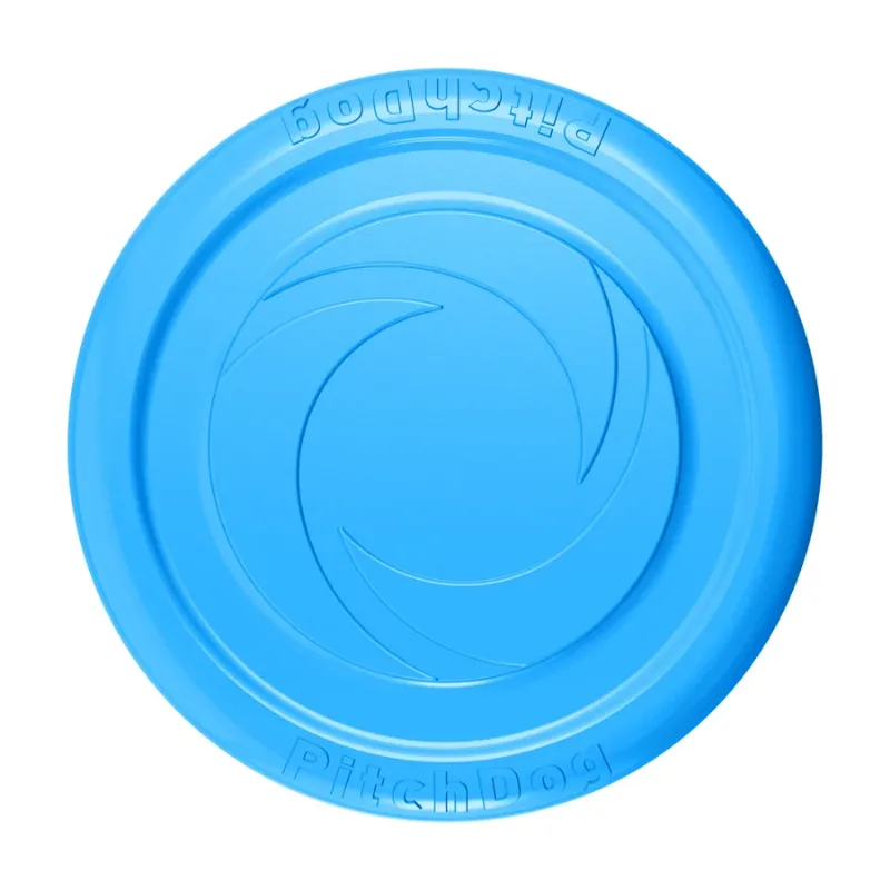 Ігрова тарілка для апортировки, блакитний PitchDog Flying Disc