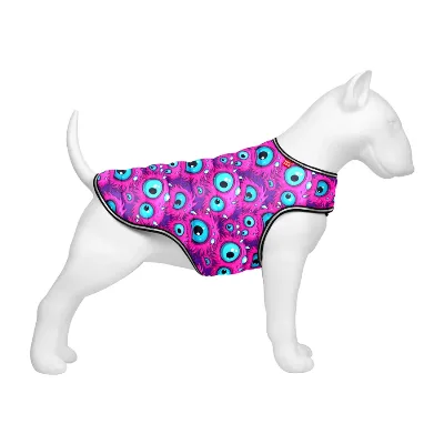 Курточка-накидка для собак «Око монстра», S WAUDOG Clothes Dog Cape Jacket Monster Eye