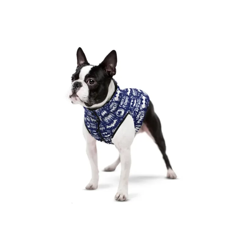 Курточка для собак «Бетмен біло-блакитний», M40 WAUDOG Clothes Dog Jacket Batman White-Blue