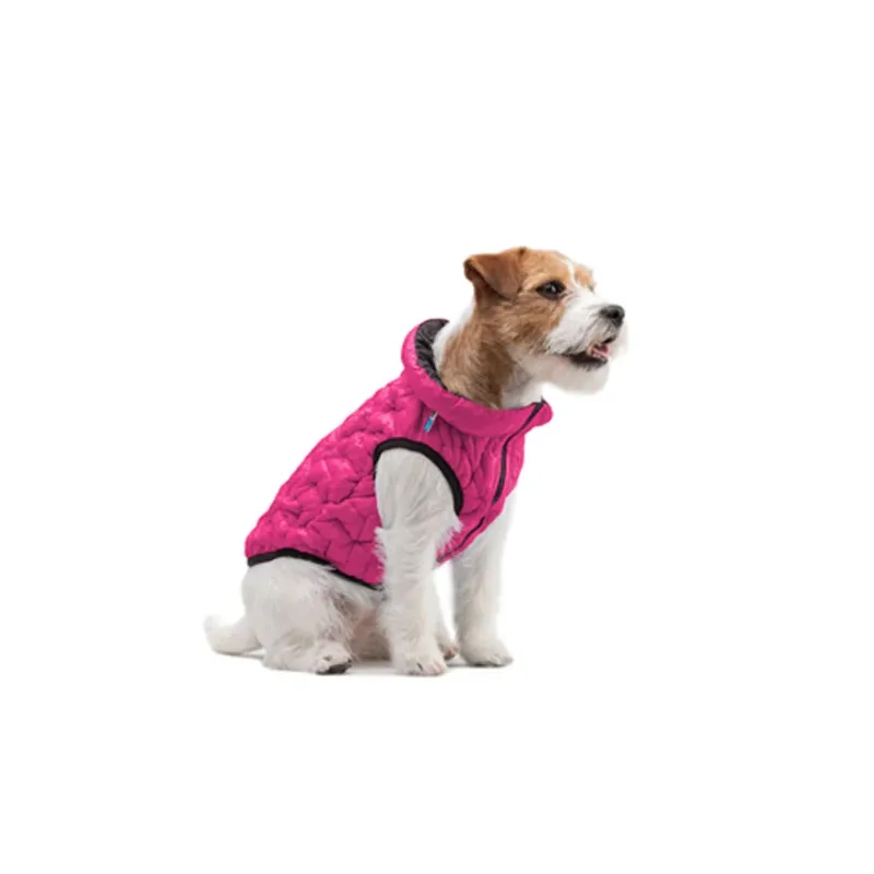 Курточка двусторонняя, M43, розово-черная AiryVest UNI Dog Jacket