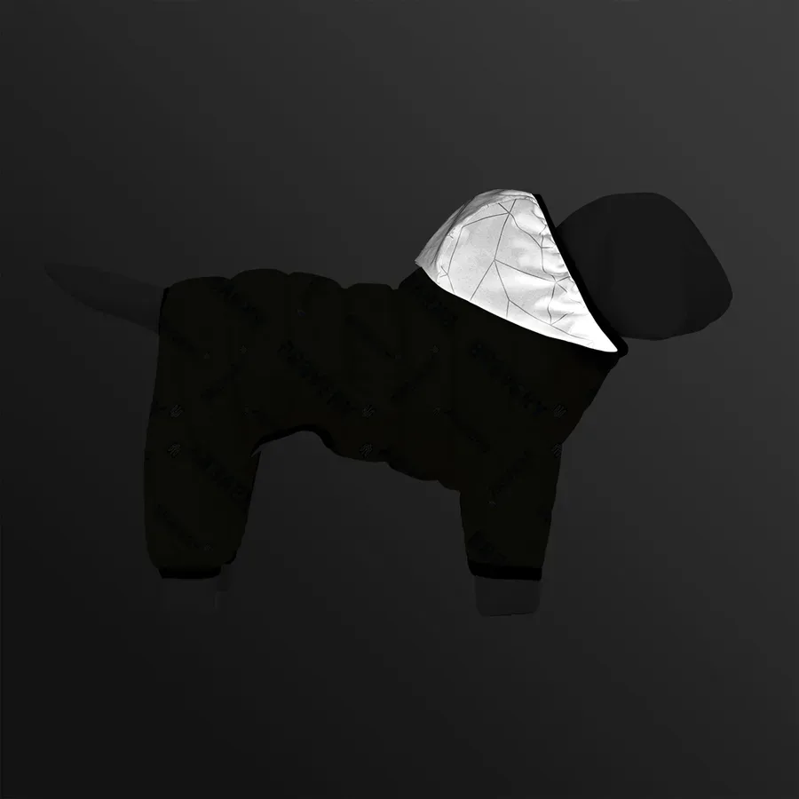 Комбінезон для собак «Сміливість», L50 WAUDOG Clothes Dog Jumpsuit Courage