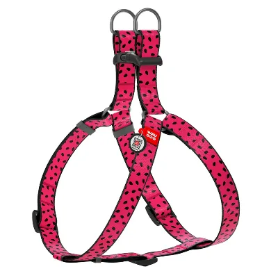 Шлея для собак «Кавун», S WAUDOG Nylon Anatomic Harness Watermelon