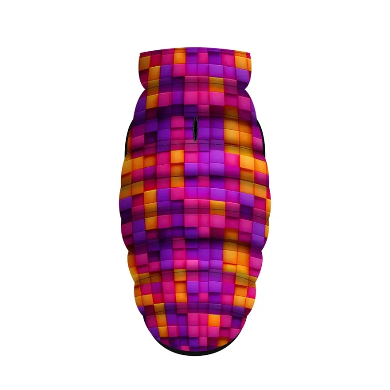 Курточка для собак «Куби 3Д», XS22 WAUDOG Clothes Dog Jacket 3D Cubes