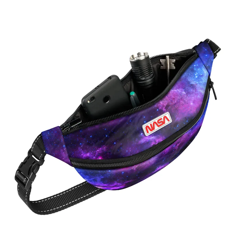 Поясная сумка-бананка, размер 33*17*10 см «NASA21» WAUDOG Family Waist Bag NASA21