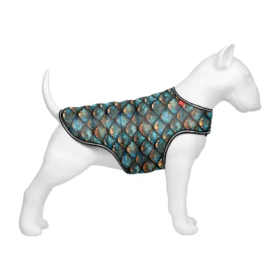 Курточка-накидка для собак «Луска», L WAUDOG Clothes Dog Cape Jacket Scales