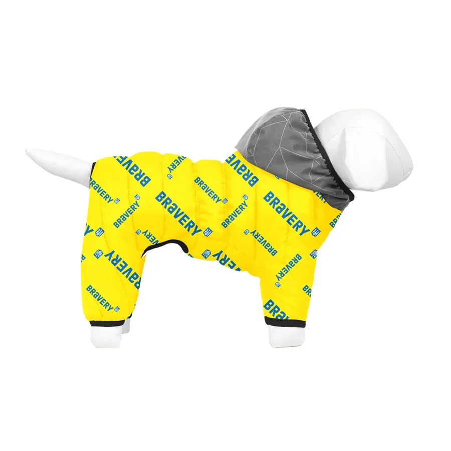 Комбінезон для собак «Сміливість», L50 WAUDOG Clothes Dog Jumpsuit Courage