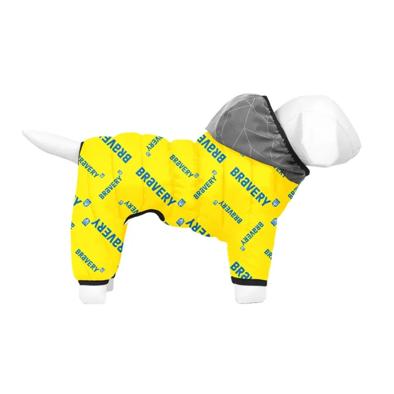 Комбінезон для собак «Сміливість», L50 WAUDOG Clothes Dog Jumpsuit Courage