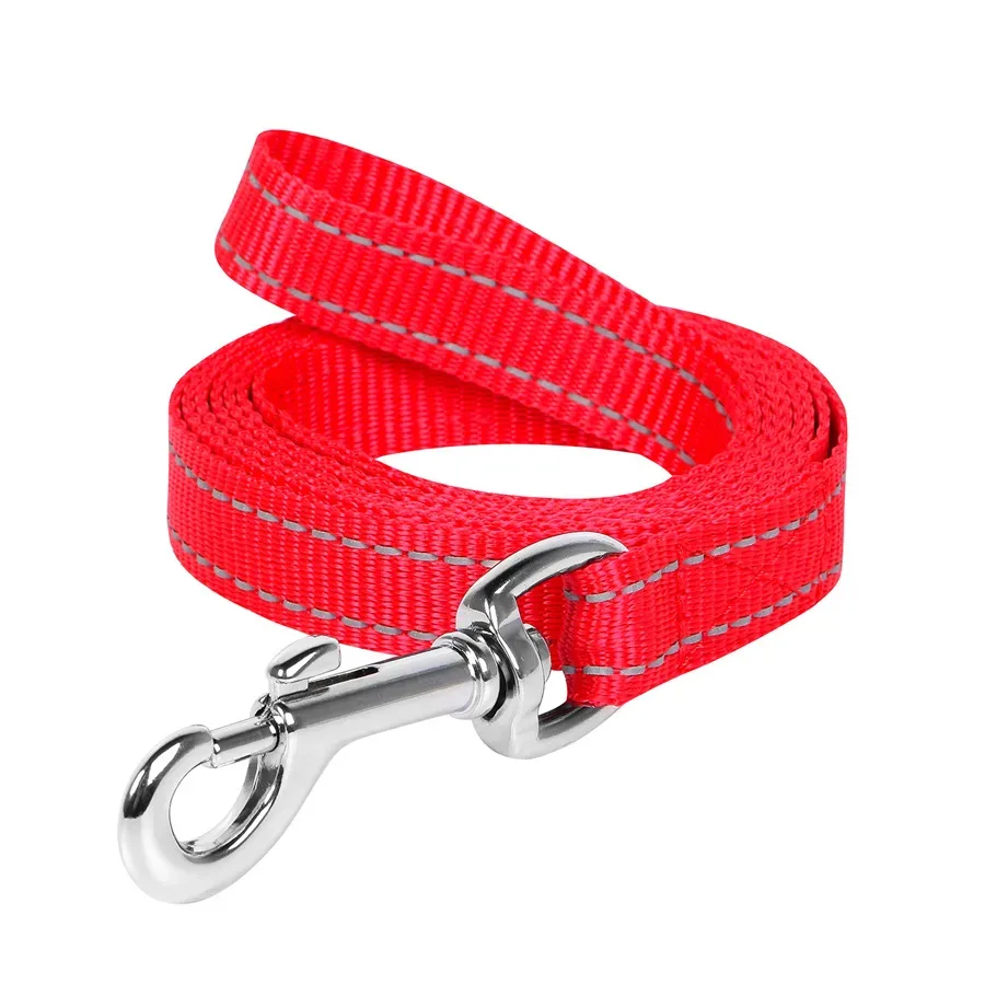 Поводок нейлоновый, 14 мм × 200 см, S, красный Dog Extreme Leash