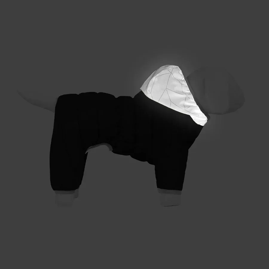 Комбінезон для собак, L55, чорний AiryVest ONE Dog Jumpsuit