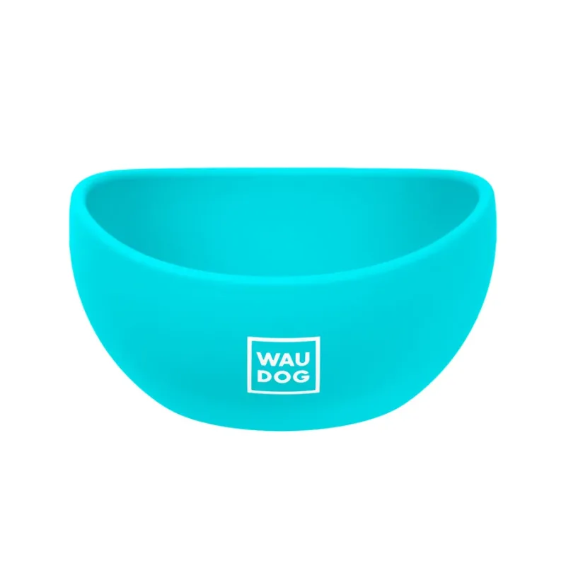 Миска, 250 мл, голубой WAUDOG Silicone Bowl