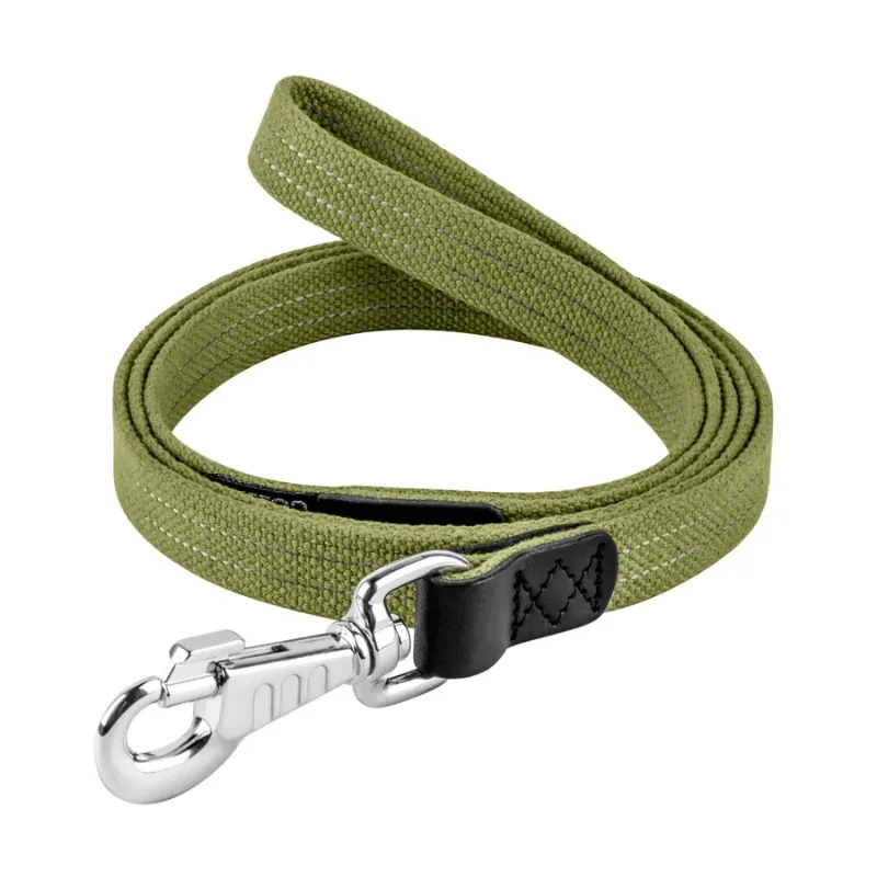 Поводок х/б тесьма Брезент, 25 мм × 300 см, L Collar Canvas Leash