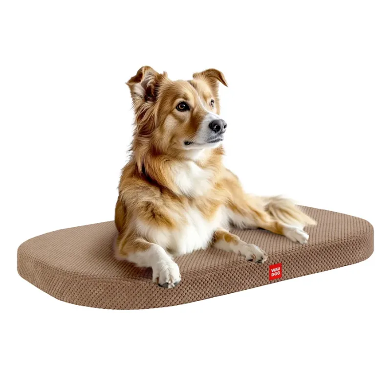 Лежанка для собак, Доріс велюр, зі знімним чохлом, L, бежевий WAUDOG Relax Pet Bed