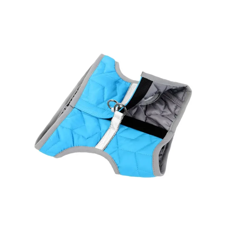 Шлея мягкая, XS4, голубой AiryVest ONE Soft Harness