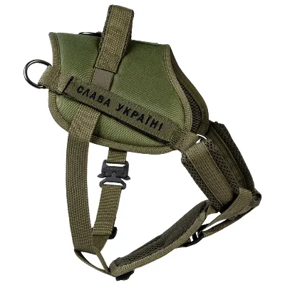 Шлея для служебных собак, S, хаки WAUDOG PRO Harness