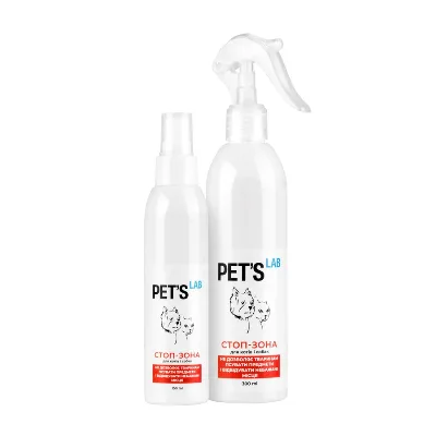 Отпугиватель для кошек и собак "СТОП-ЗОНА", PET'S LAB, 150мл Pet's Lab Repellent Spray