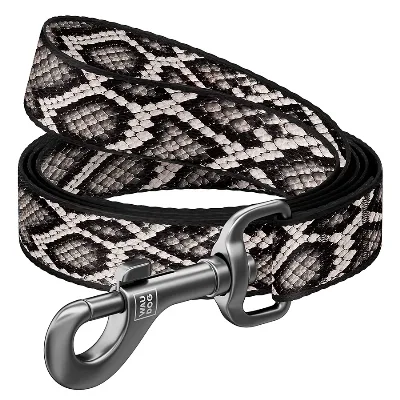 Повідець для собак нейлоновий «Змія», 25 мм × 200 см, L-XXL WAUDOG Nylon Leash Snake