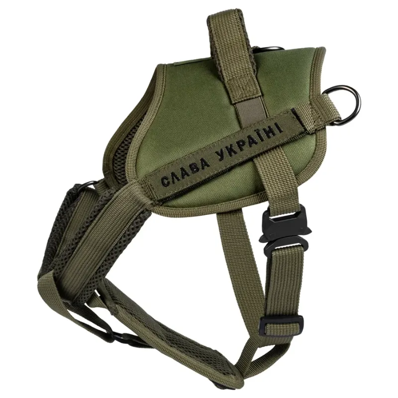 Шлея для служебных собак, S, хаки WAUDOG PRO Harness