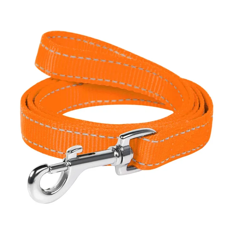 Повідець з нейлону подвійний, S, помаранчевий Dog Extreme Leash