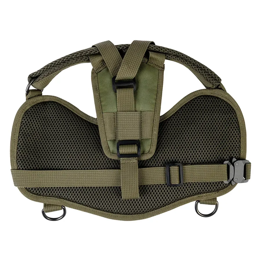 Шлея для служебных собак, светоотражающая, XS, хаки WAUDOG PRO-2 Harness