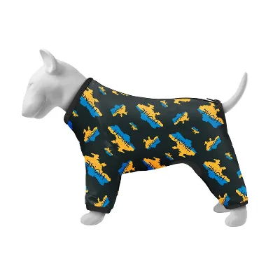 Вітровка для собак «Дім», XS30 WAUDOG Clothes Dog Windbreaker Home