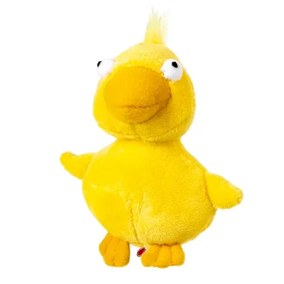 Игрушка для собак Утка с пищалкой, текстиль, МТХ, 11 см GiGwi Plush Friendz Duck Plush Toy