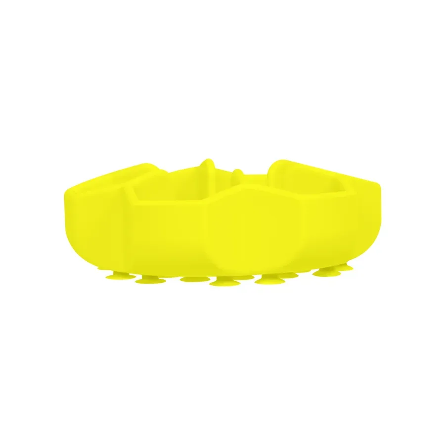 Миска для медленного кормления, 450 мл, желтый WAUDOG Silicone Bowl