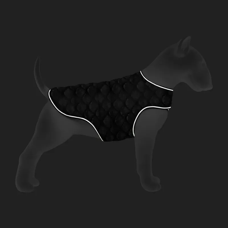 Курточка-накидка для собак «Луска», XS WAUDOG Clothes Dog Cape Jacket Scales