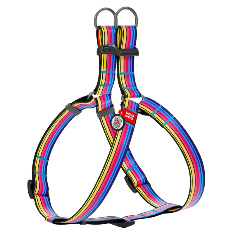 Шлея для собак «Лінія 1», L WAUDOG Nylon Anatomic Harness Line 1