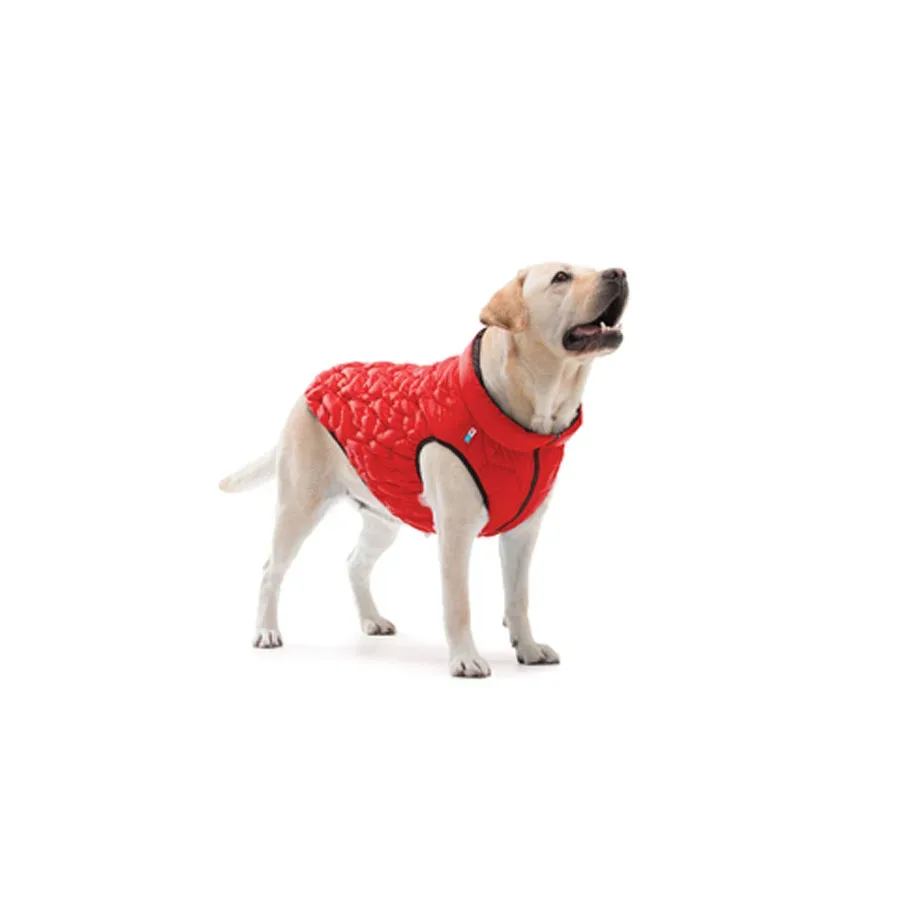 Куртка двостороння, L55, червоно-чорна AiryVest UNI Dog Jacket