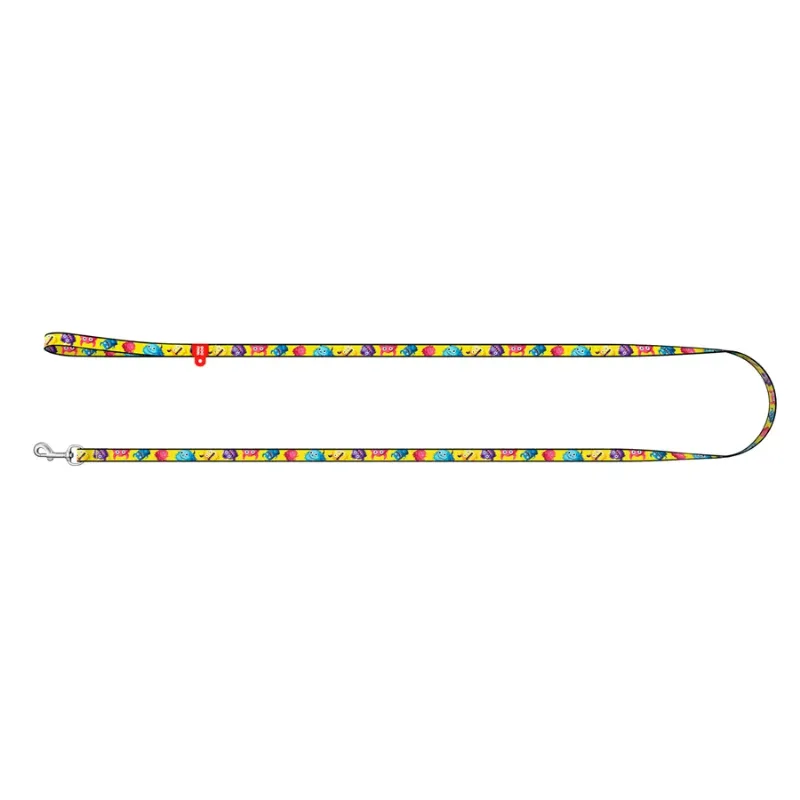 Поводок для котов и мелких пород собак нейлоновый «Мохнатые монстры», XS WAUDOG Nylon Leash Furry Monsters