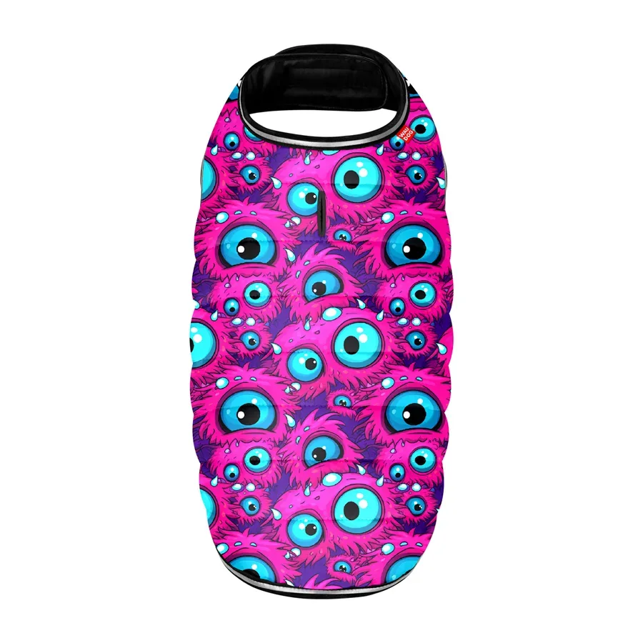 Курточка-накидка для собак «Око монстра», XL WAUDOG Clothes Dog Cape Jacket Monster Eye