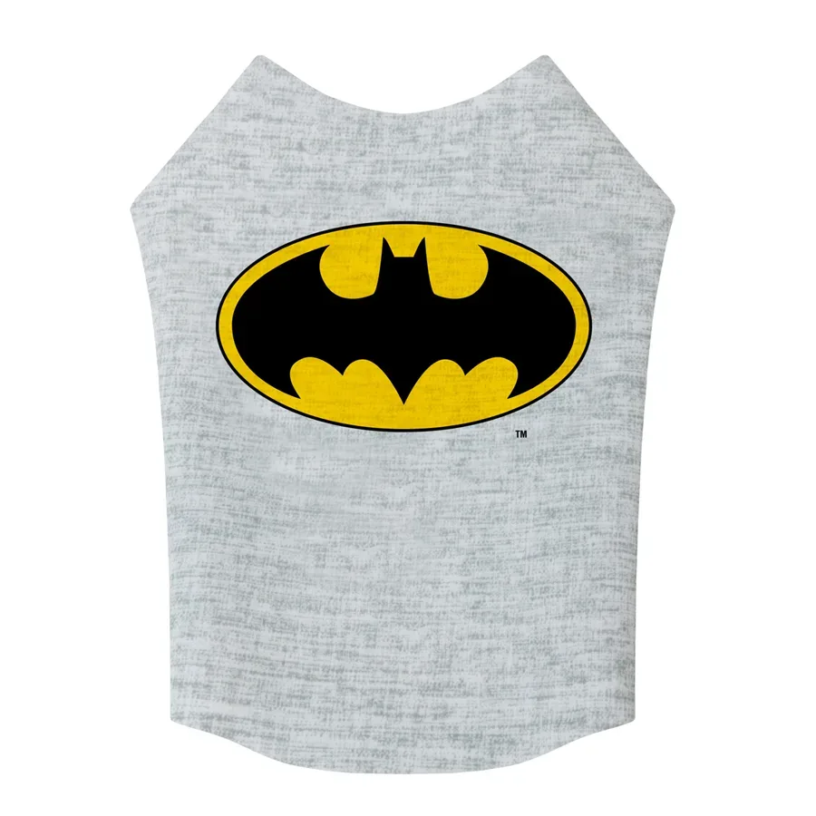 Майка для собак «Бэтмен лого», M47 WAUDOG Clothes Dog T-Shirt Batman Logo