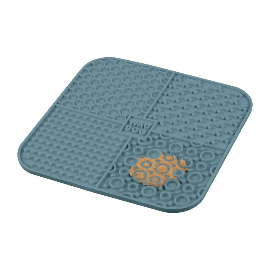 Килимок для злизування, 190х190х10 мм, сірий WAUDOG Silicone Lick Mat