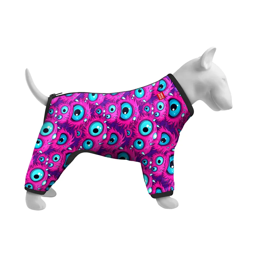 Ветровка для собак «Глаз монстра», XS22 WAUDOG Clothes Dog Windbreaker Monster Eye