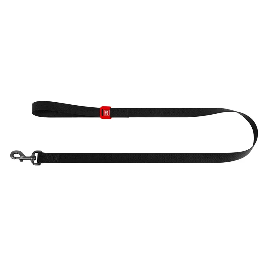 Поводок для собак водостойкий, 15 мм × 122 см, S, черный WAUDOG Waterproof Leash