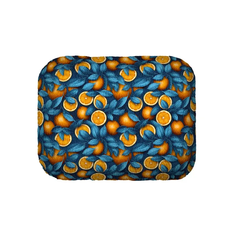 Лежанка для собак «Апельсины», S WAUDOG Relax Pet Bed with Cushion Oranges