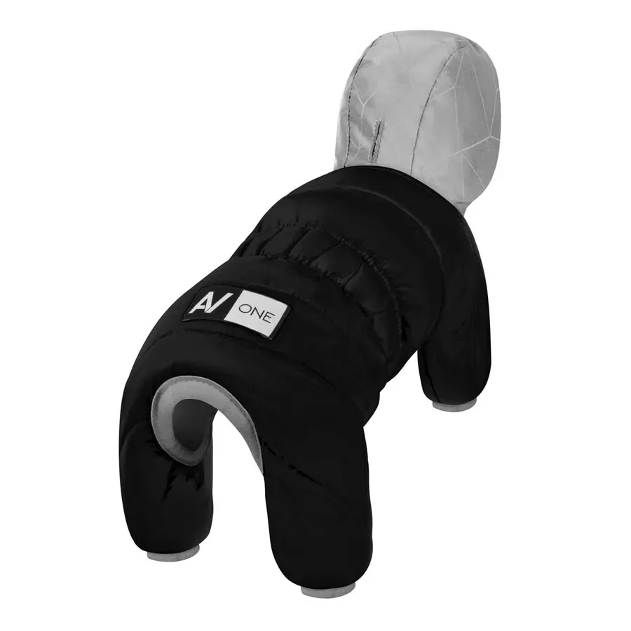 Комбінезон для собак, L50, чорний AiryVest ONE Dog Jumpsuit