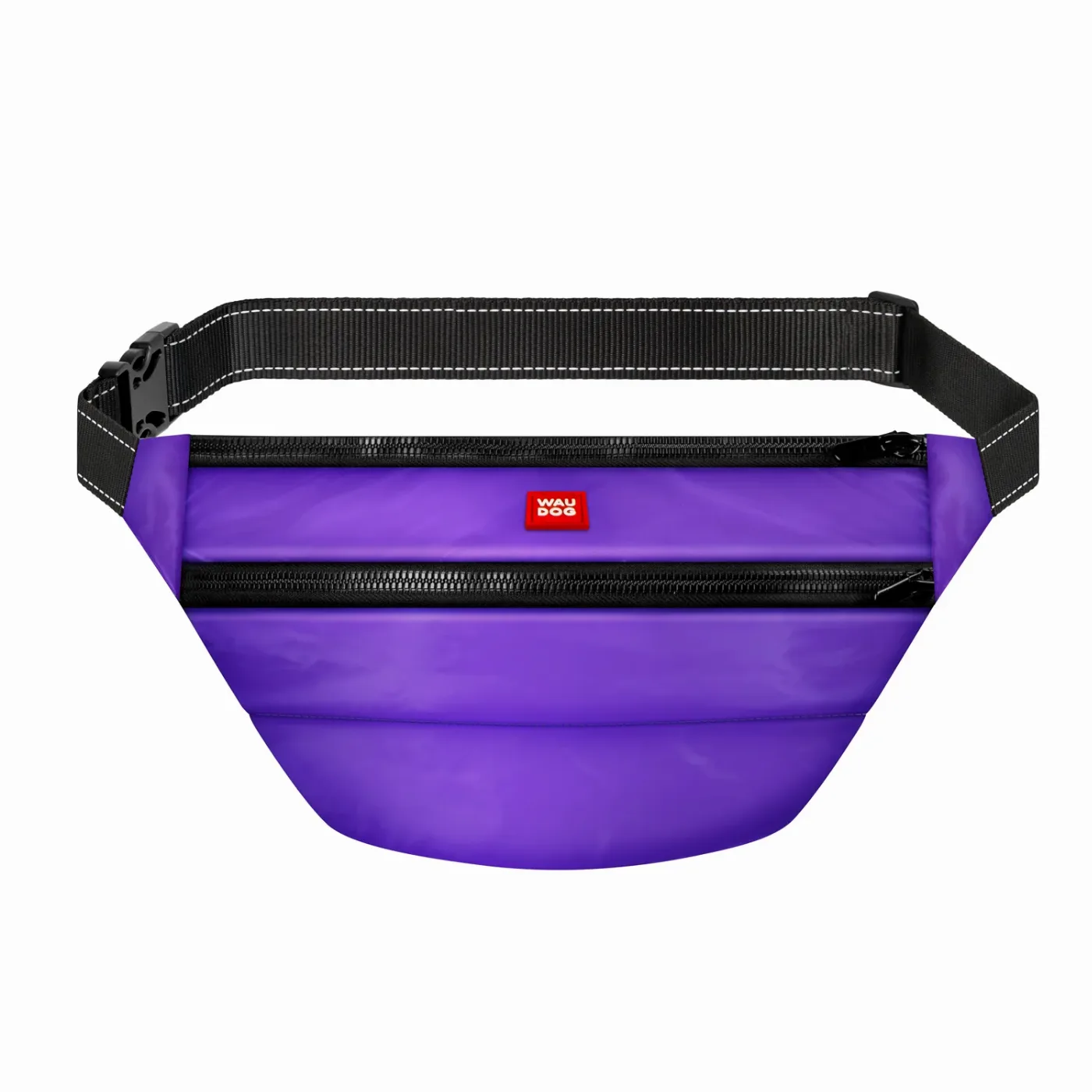 Поясная сумка-бананка, размер 33*17*10 см, фиолетовый WAUDOG Family Waist Bag