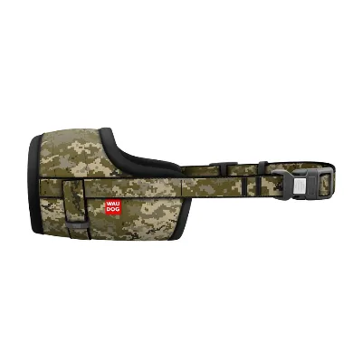 Намордник для собак, О 14-20 см «Милитари», S WAUDOG Nylon Muzzle Military