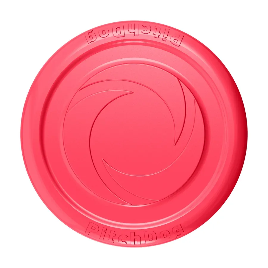 Ігрова тарілка для апортировки, рожевий PitchDog Flying Disc