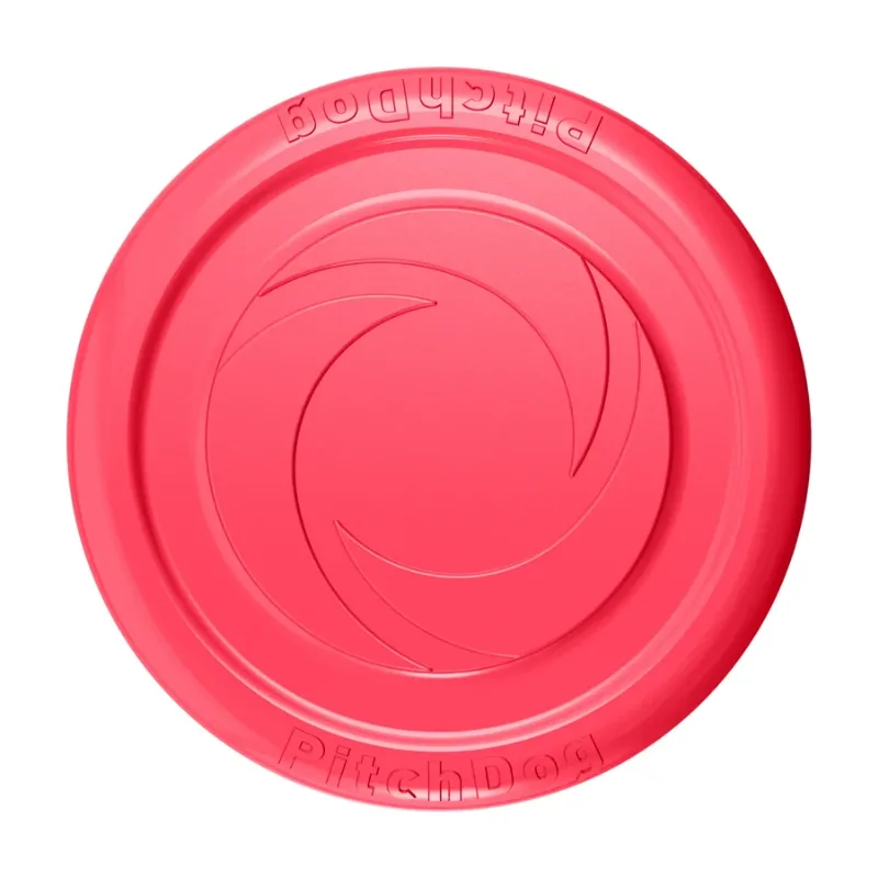 Ігрова тарілка для апортировки, рожевий PitchDog Flying Disc