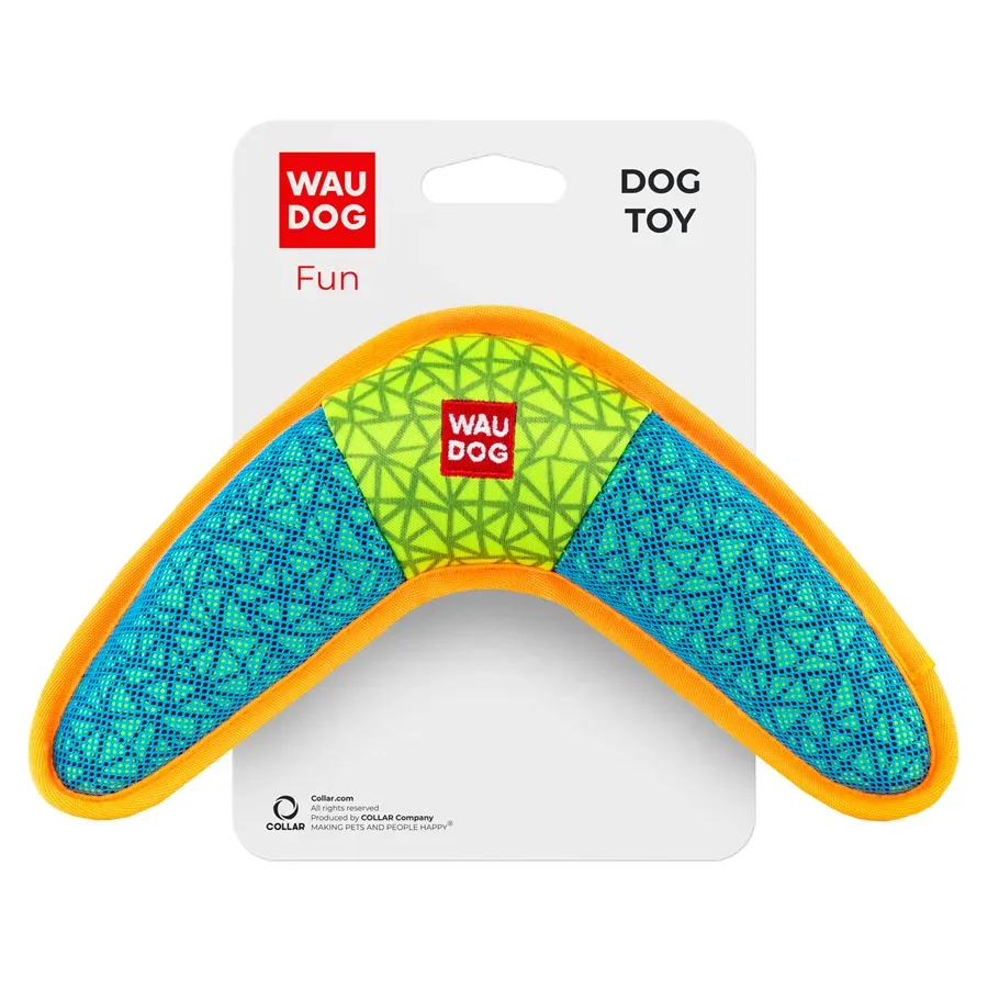 Іграшка для собак, "Бумеранг", блакитний WAUDOG Fun Toy