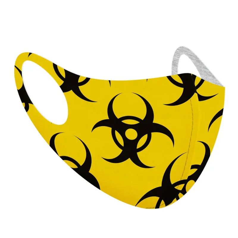 Маска захисна «Biohazard», M WAUDOG Safety Face Mask Biohazard